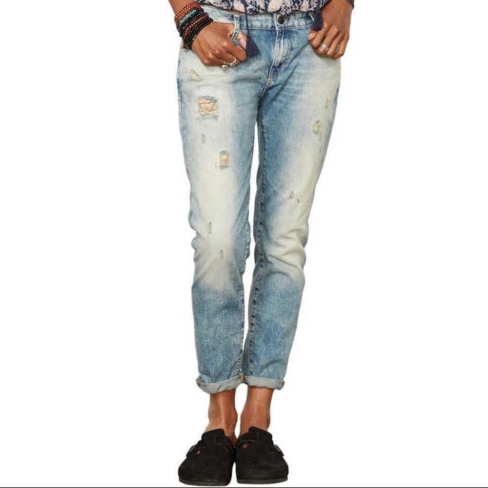 Denim & Supply Polo RL distressed skinny BF 28